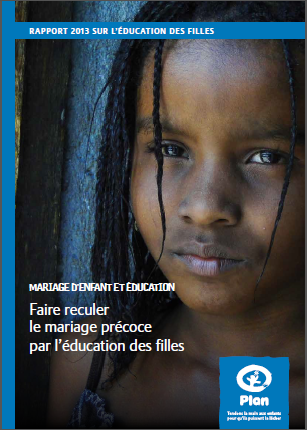 Photo couverture Rapport de Plan International France sur l'éducation et le mariage précoce des filles 