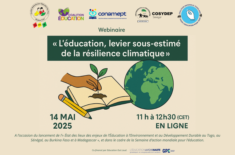 Photo couverture Webinaire « L'éducation, levier sous-estimé de la résilience climatique » (14 mai)