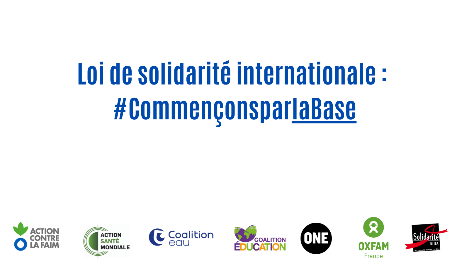 Photo couverture Loi de solidarité internationale : alors que les inégalités mondiales se creusent, la France doit faire plus