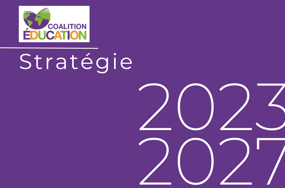 Photo couverture La Coalition Éducation lance sa stratégie 2023-2027